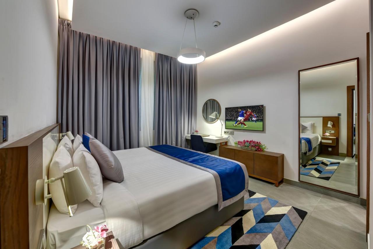 Abar Hotel Apartments Dip-1 Dubai Exterior foto
